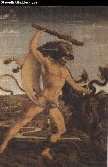 Sandro Botticelli ANtonio del Pollaiolo Hercules and the Hydra